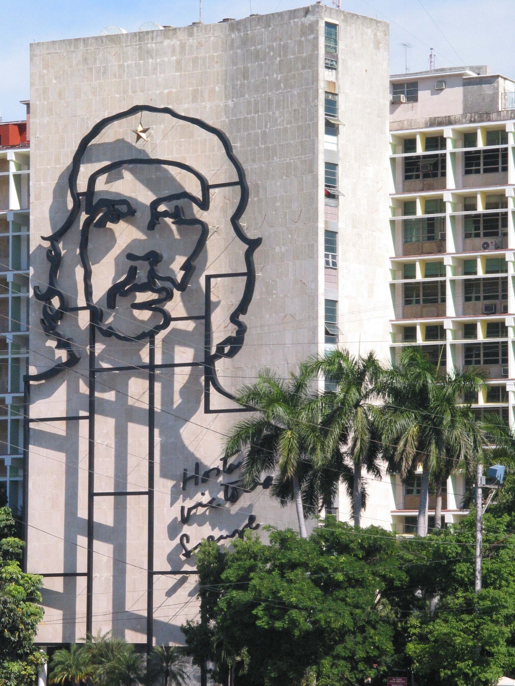 Ernesto 'Che' Guevara mural, Revolutionary Square, Cuba.